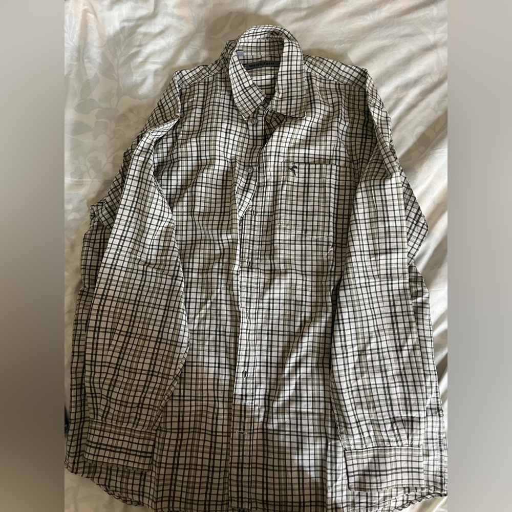 Cute sage green flannel shirt
